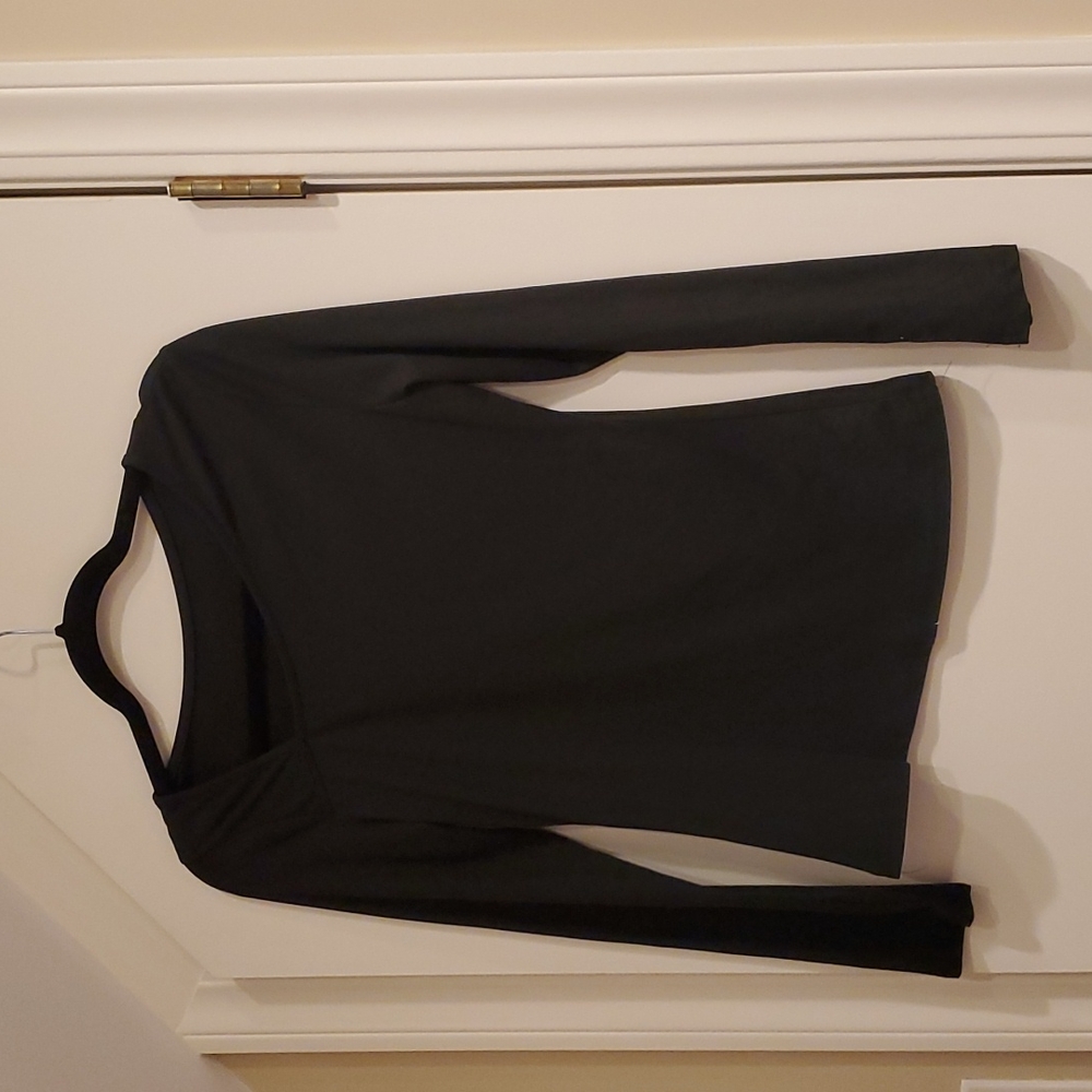 Asymmetrical neckline top